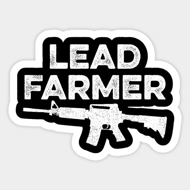 Lead Farmer Sticker by Lilian's